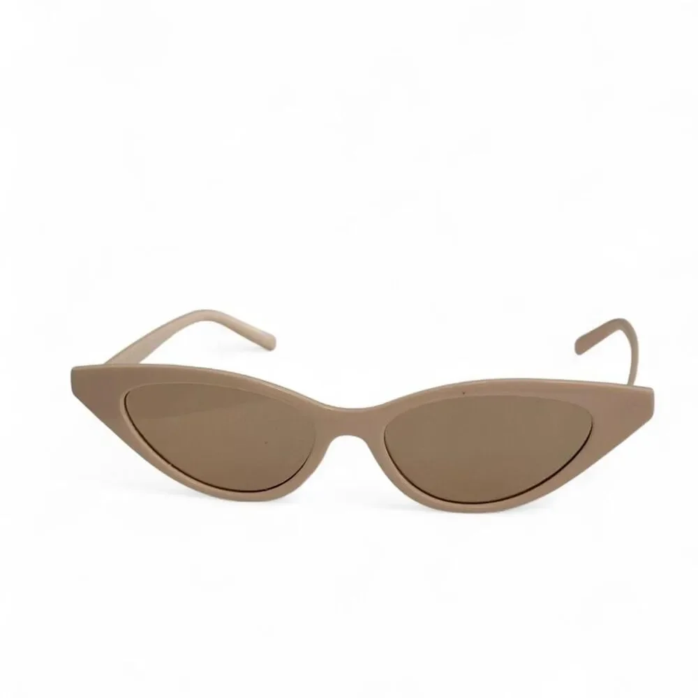 Free-people Women's Tan and Cream Sunglasses
